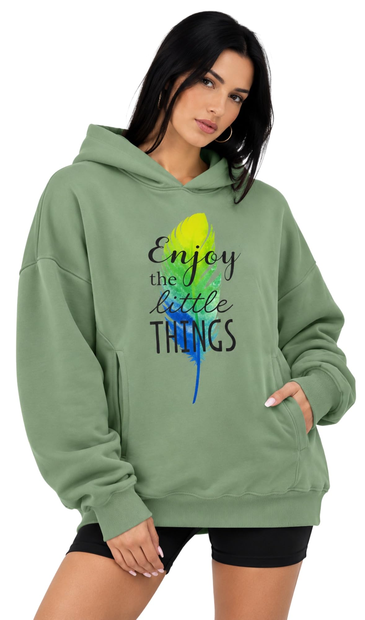 London Hills Hoodies for Women Stylish Sweater for Woman with Zip Stylish Latest Unisex Graphic Print Cotton Blend Fleece Hoodie Zipper Winter wear Hood Regular Fit, Long Sleeve