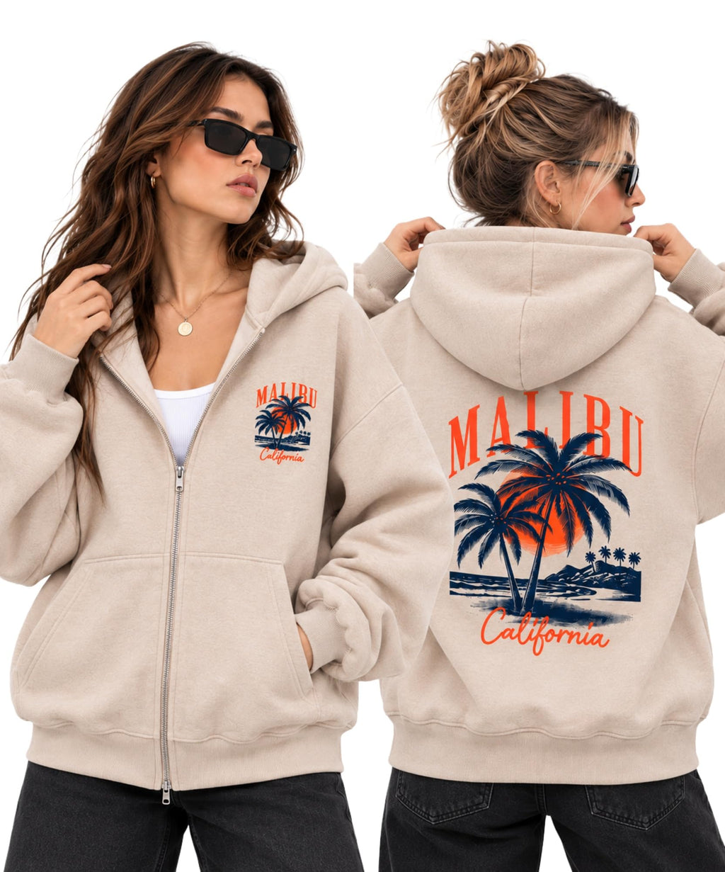 London Hills Hoodies for Women Stylish Sweater for Woman with Zip Stylish Latest Unisex Graphic Print Cotton Blend Fleece Hoodie Zipper Winter wear Hood Regular Fit, Long Sleeve